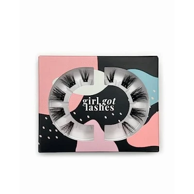 Abbildung von GirlGotLashes Mini Box Boss Babe Wimpernextensions für Zuhause 1 Wimpern Paar Fake Lashes mit 5 7 Tagen Halt Vegan Handgemacht