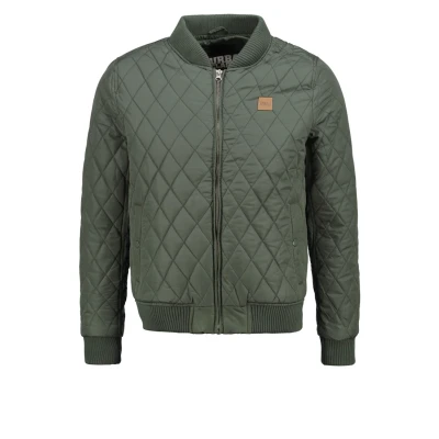Abbildung von Urban Classics Diamond Übergangsjacke, Herren, Größe: XXL, Olive