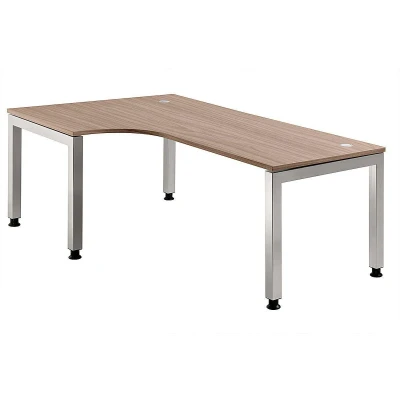 Abbildung von HAMMERBACHER höhenverstellbarer Schreibtisch VJS82/N/S nussbaum