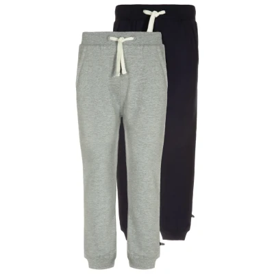 Abbildung von Minymo Basic 36SOLID PACK 2 Jogginghose für Kinder, Größe: 104, Dark navy