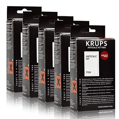 Abbildung von Krups Anticalc Kit* F054 Entkalker, Kalkreiniger, Kalkentferner, 5er Pack