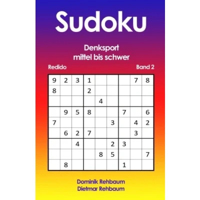 Abbildung von Redido Sudoku mittel bis schwer Denksport