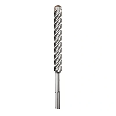 Abbildung von Dewalt SDS Max Elite Hammerbohrer DT60829 (28x380x250mm, mit Vier Schneiden Geometrie, Vollhartmetall Spitzen &amp; Iron Blast Technologie, für den Einsatz in Beton, Mauerwerk, Natur Kunststein)