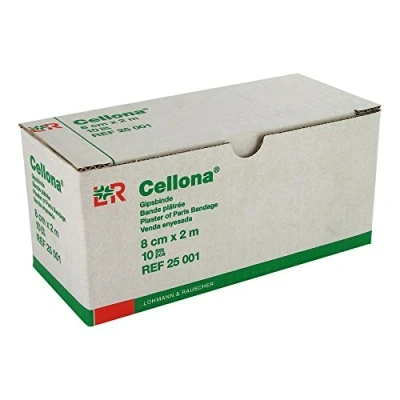 Abbildung von Cellona Gipsbinden 8 cmx2 m 2X5 St