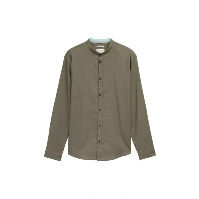 Abbildung von TOM Tailor Regular FIT Hemd, Herren, Größe: Small, Smokey olive green