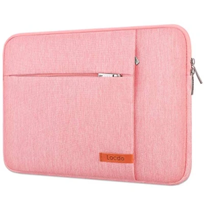 Abbildung von Lacdo Chromebook Tasche 11 11.6 12 Zoll Laptop Schutzhülle für HP Stream 11, Surface Go, Pro 9 8 X 7 6 5, Lenovo ASUS Acer Samsung Dell MacBook Air Pfirsich
