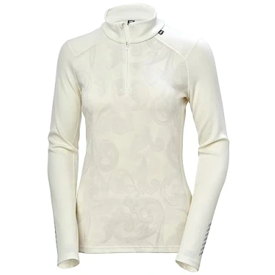 Abbildung von Damen Helly Hansen W Lifa Merino Midw Gra 1/2 Zip, Weiß, M