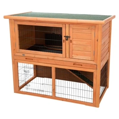 Abbildung von Trixie natura Käfig mit Auslauf116x63x97