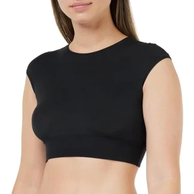 Abbildung von Sloggi GO Allround CROP Bustier, Damen, Größe: One Size, Black