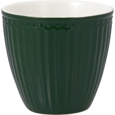 Abbildung von Greengate Alice Latte Cup pinewood green 0,35 l