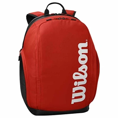 Abbildung von Wilson Padel Rucksack Tour Pro Staff, Für bis zu 2 Schläger, Schwarz/Rot