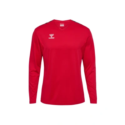 Abbildung von Hummel Authentic Langarmshirt, Herren, Größe: XXL, True red