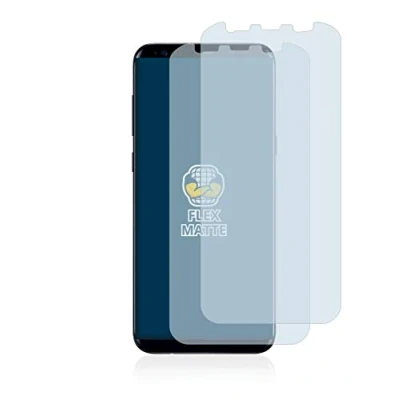 Abbildung von BROTECT Full Cover Schutzfolie Matt für Samsung Galaxy S8 Plus (2 Stück) Screen Displayschutz Folie, 3D Curved, Anti Reflex