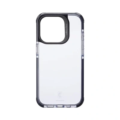 Abbildung von Cellularline Tetra Force Starke Guard iPhone 15 Pro Ultra Protective Flexible Case, Anti Schock mit integrierter transparenter antibakterieller Technologie
