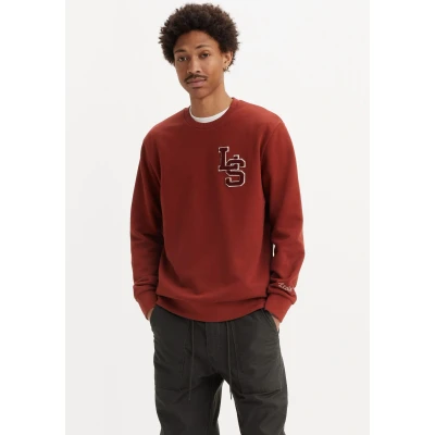 Abbildung von Levi&#039;s THE Original CREW Sweatshirt, Herren, Größe: Medium, Fired brick