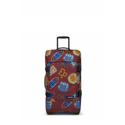 Abbildung von EASTPAK TRANVERZ M Koffer, 67 x 35.5 30 cm, 78 L Clash Burgundy (Rot)