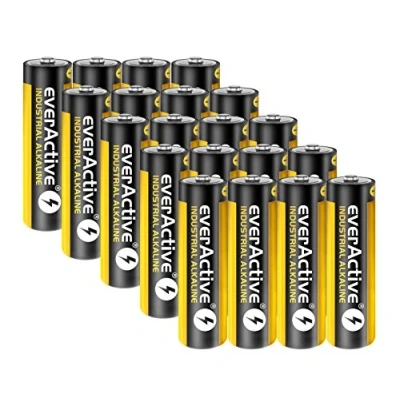 Abbildung von 20 Stück Everactive Industrial Batterien Mignon AA 2700 mAh 1,5 V HR06 Alkaline