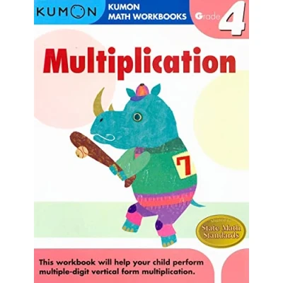 Abbildung von Grade 4 Multiplication (Kumon Math Workbooks)