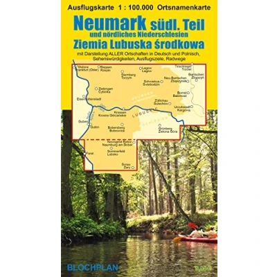 Abbildung von Landkarte Neumark südlicher Teil: und nördliches Niederschlesien (Neumark Landkarten)