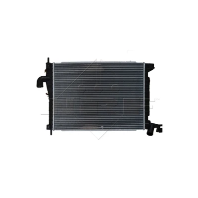 Abbildung von NRF 507527 Kühler, Motorkühlung Aluminium 496 366 42 mit Anbauteilen Kühlrippen gelötet OPEL: Vectra B Limousine, CC, Caravan