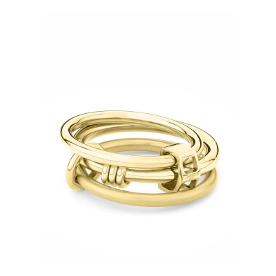 Abbildung von Liebeskind Berlin Ring, Damen, Größe: 58, Gold