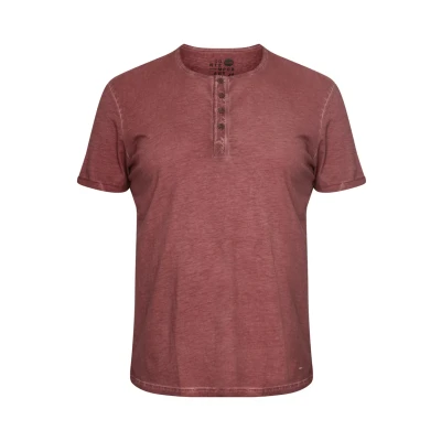Abbildung von Solid Sdtihn BT Tshirt basic, Herren, Größe: 4XL, Wine red