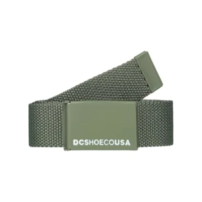 Abbildung von Dcshoes Herren Web Belt 3 Gürtel, Deep Lichen Green, One Size