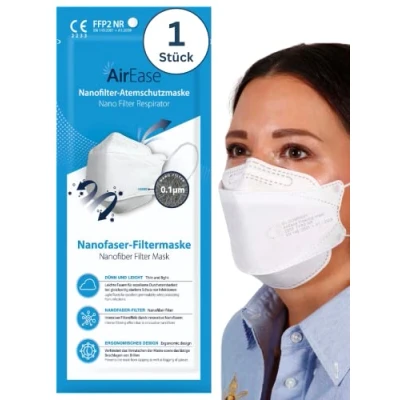 Abbildung von AIR EASE FFP2 Nanofilter Maske 1 St