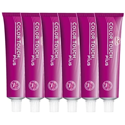 Abbildung von 3er Wella Professionals Color Touch Plus 44/05 Dunkelbraun Intensiv Natur Mahagoni 60 ml