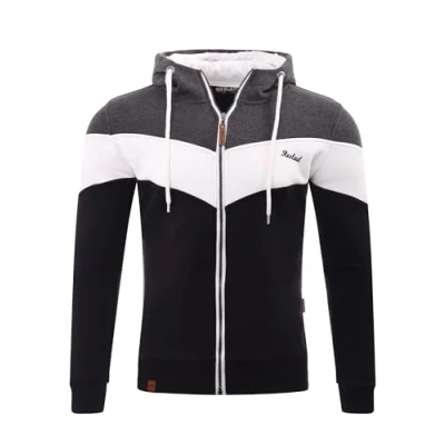 Abbildung von Reslad Sweatjacke, Herren, Größe: Small, Schwarz anthrazit