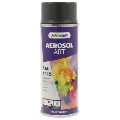 Abbildung von Dupli Color 467790 AEROSOL ART RAL 7015 schiefergrau glänzend 400 ml