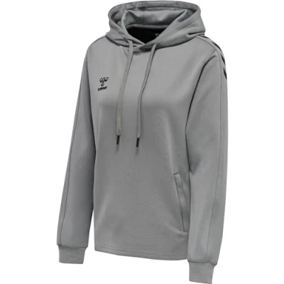 Abbildung von Hummel CORE Kapuzenpullover, Damen, Größe: 38, Grey melange