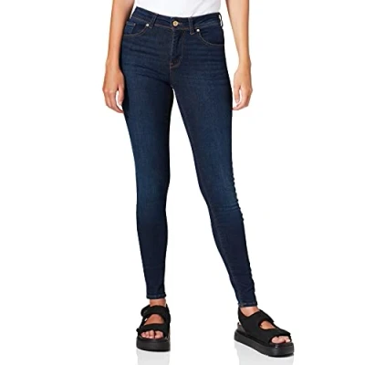 Abbildung von Vero Moda Jeans Slim Fit, Damen, Größe: 38x32, Dark blue denim
