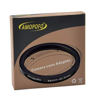 Abbildung von 46mm 40.5mm Step down Ringe Filteradapter Ring,46mm bis Filter Adapterring von Kamera Objektiv mit Filtergewinde auf Ring