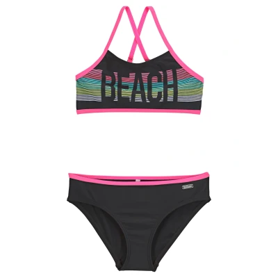 Abbildung von Bench Bustier SET Bikini für Kinder, Größe: 122/128, Black