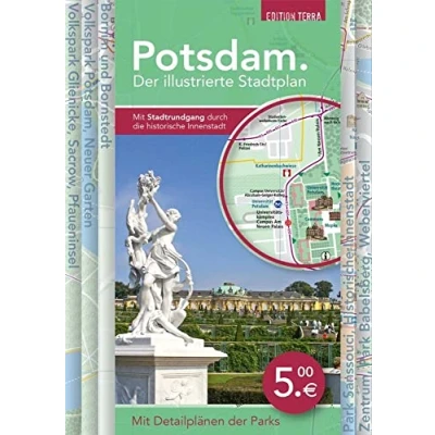 Abbildung von Potsdam. der illustrierte Stadtplan: Mit Stadtrundgang durch die historische Innenstadt: Altstadt. Detailplänen Parks