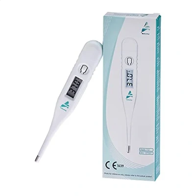 Abbildung von Kinbontop Digitales Fieberthermometer für Erwachsene, Kinder und Kleinkinder