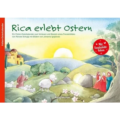 Abbildung von Rica erlebt Ostern: Ein Osterkalender zum Vorlesen mit Fensterbild Folien: Folien und Basteln eines Fensterbildes