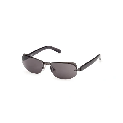 Abbildung von GCDS Sonnenbrille, Größe: One Size, grigio antracite opaco fumo