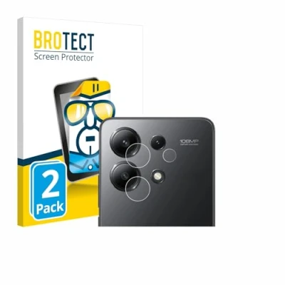 Abbildung von BROTECT (2 Stück Schutzfolie für Xiaomi Redmi Note 13 (NUR Kameraschutz) Displayschutz Folie Ultra Klar
