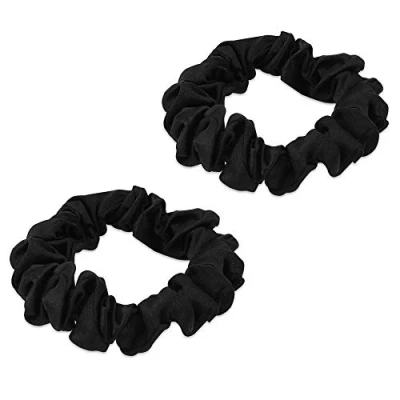 Abbildung von Navaris Haargummi 2 teiliges Set aus Seidenhaar Scrunchies, Haarbänder und Zopfgummis, 1 tlg.