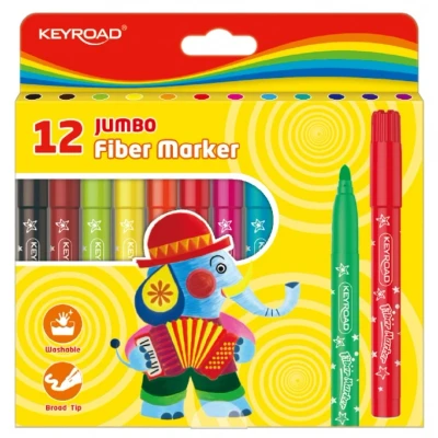 Abbildung von Fasermaler KEYROAD Jumbo Farbmischung 5mm 1 Stk.