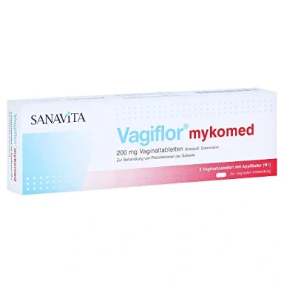 Abbildung von Vagiflor Mykomed 200 mg Vaginaltabletten 3 St