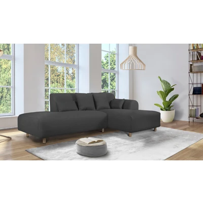 Abbildung von andas Ecksofa &quot;Svennis L Form&quot;, incl. Zierkissen, in 2 Bezugsvarianten
