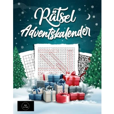Abbildung von Rätsel Adventskalender: Adventskalender für Erwachsene mit Sudoku, Wortsuche und vielem mehr