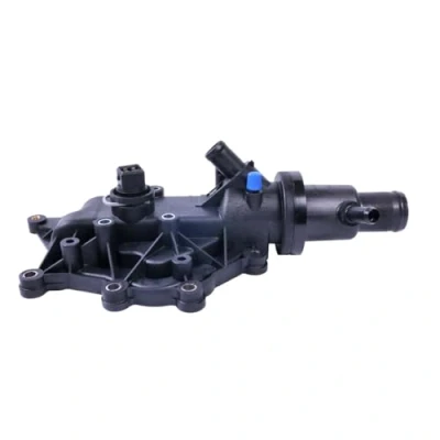 Abbildung von GATES TH41589G1 Kühlwasserthermostat 89 mit Dichtungen Gehäuse RENAULT: LAGUNA 2 Grandtour,