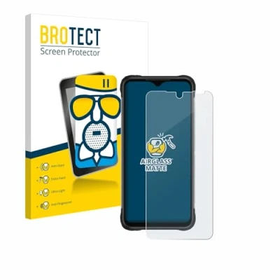 Abbildung von BROTECT Entspiegelungs Schutzglas für Umidigi Bison X20 Schutz Folie Panzerfolie Glas Matt [Extrem Kratzfest 9H, Anti Reflex, Fingerprint]
