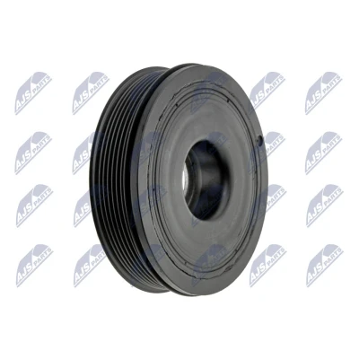Abbildung von NTY RKP RE 017 Kurbelwellenriemenscheibe 7PK 158mm RENAULT: ESPACE 4, LAGUNA 2 Grandtour, 2, NISSAN: Qashqai / Qashqai+2 I, X Trail