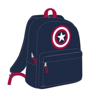 Abbildung von CERDÁ LIFE&#039;S LITTLE MOMENTS Mochila Escolar de Capitan America para Adolescentes con 2 Compartimentos, Espalda Ergonómica y Asas Ajustables, Material Unisex niños, Multicolor, Talla única