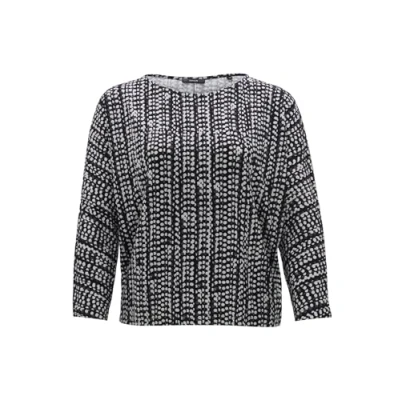 Abbildung von Opus 3/4 ARM Sebry Shine Langarmshirt, Damen, Größe: 42, Black
